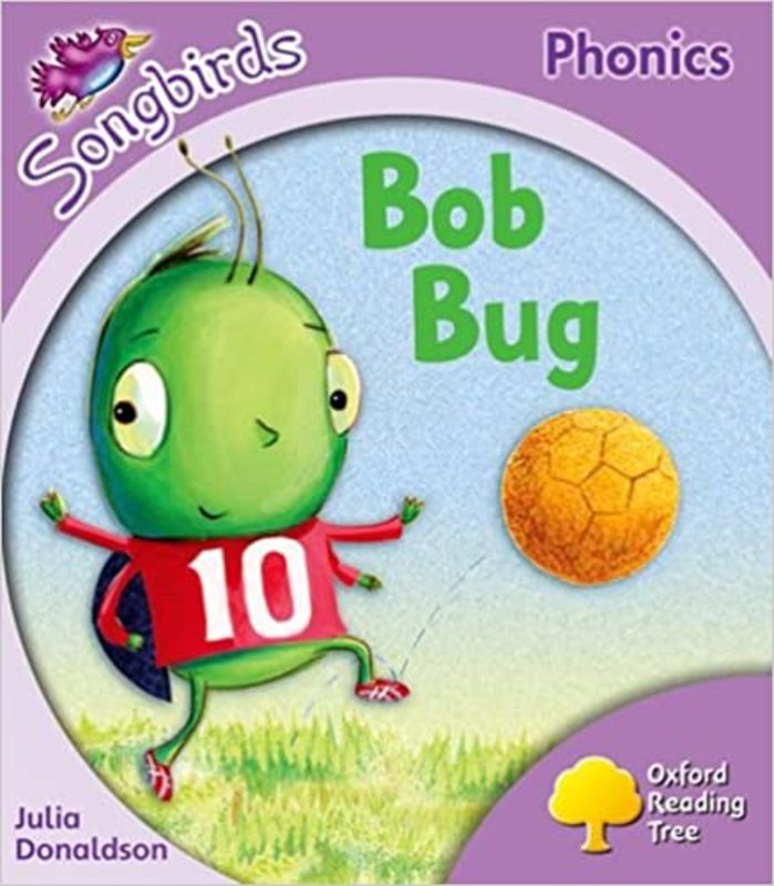 Book cover for "Bob Bug" by Julia Donaldson