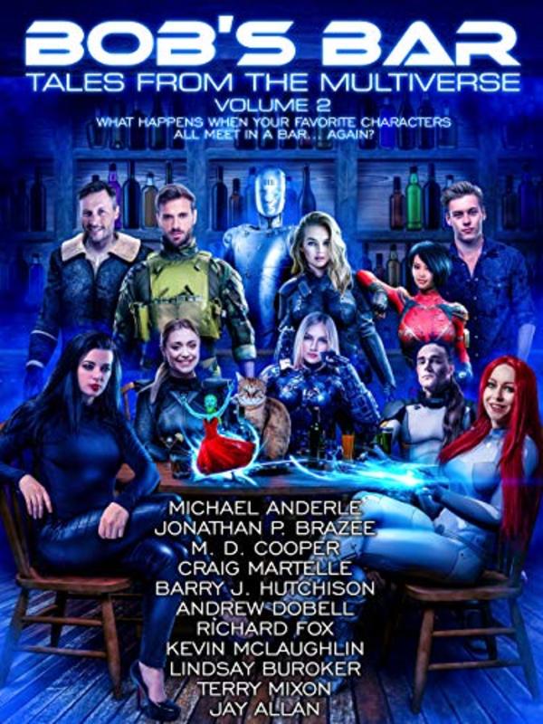 Book cover for "Bob's Bar: Tales From the Multiverse Volume 2" by Michael Anderle