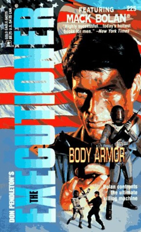Book cover for "Body Armor" by Don Pendleton