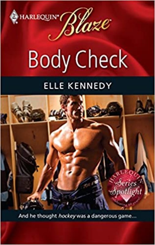 Book cover for "Body Check" by Elle Kennedy