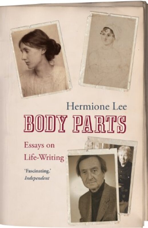 Book cover for "Body Parts" by Hermione Lee