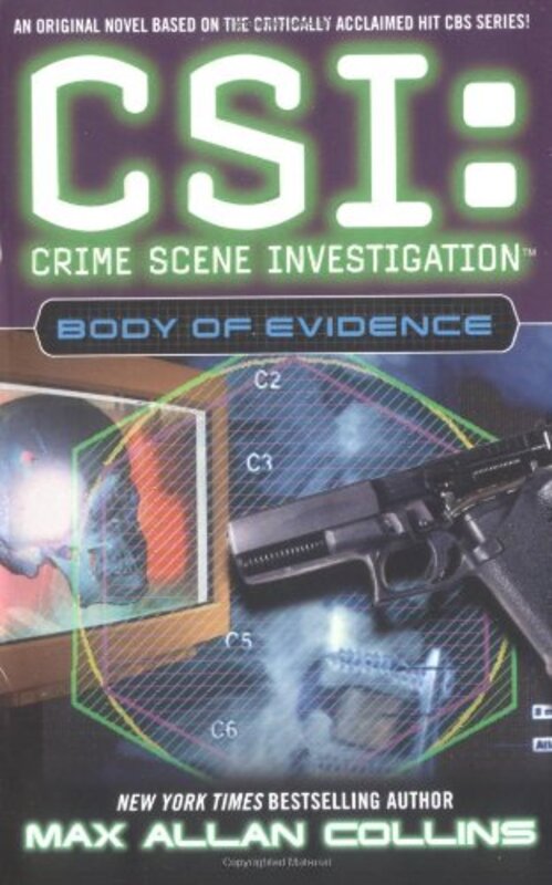 Book cover for "Body of Evidence" by Max Allan Collins