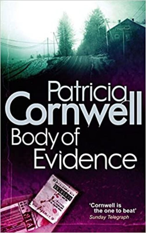 Book cover for "Body of Evidence" by Patricia Cornwell