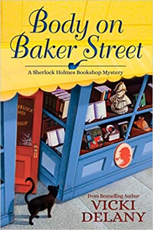 Book cover for "Body on Baker Street" by Vicki Delany