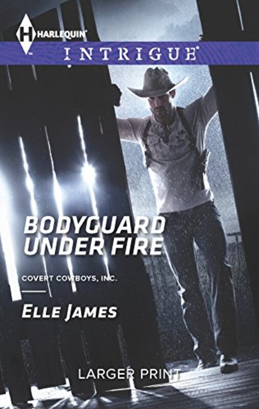 Book cover for "Bodyguard Under Fire" by Elle James