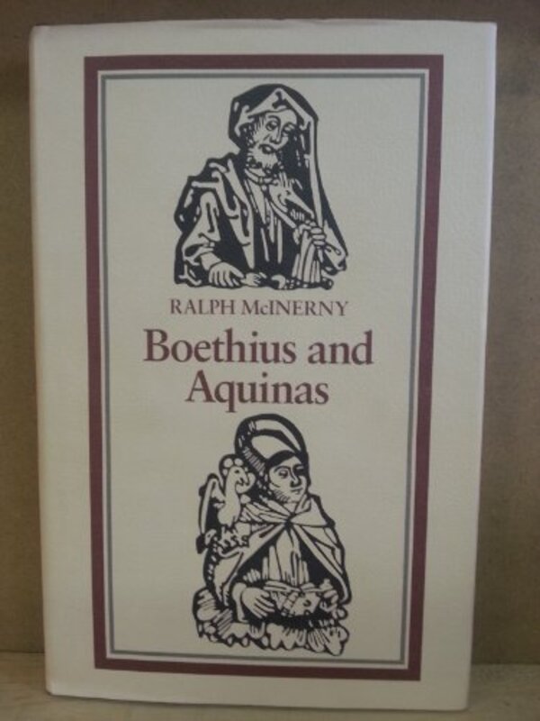 Book cover for "Boethius And Aquinas" by Ralph McInerny