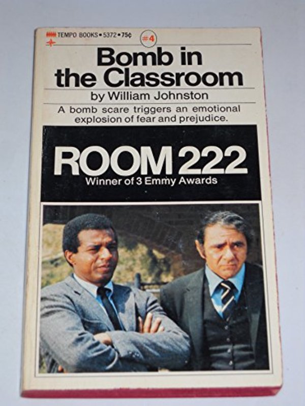 Book cover for "Bomb in the Classroom" by William Johnston