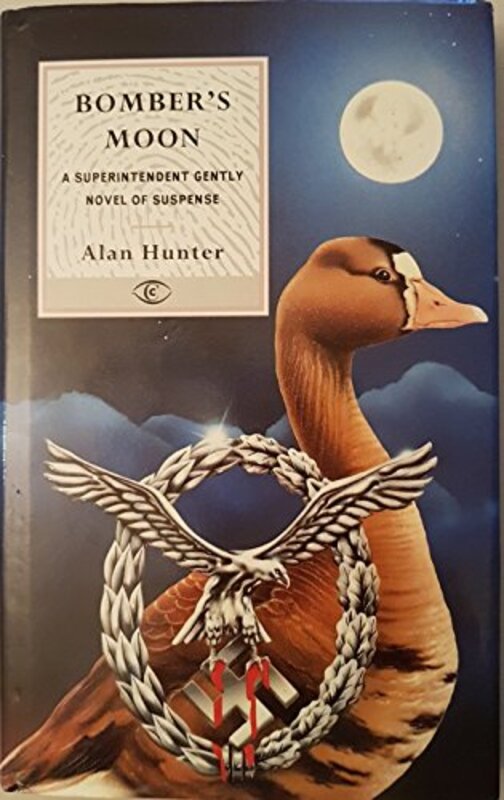 Book cover for "Bomber's Moon" by Alan Hunter