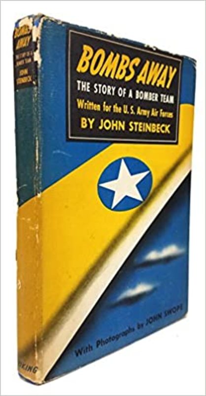 Book cover for "Bombs Away" by John Steinbeck