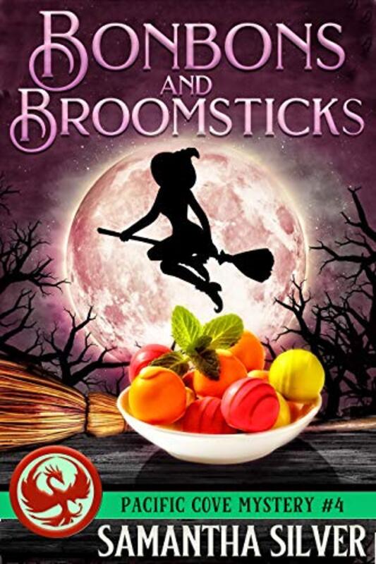Book cover for "Bonbons and Broomsticks" by Samantha Silver
