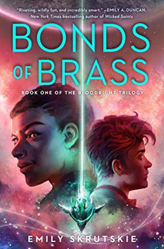 Book cover for "Bonds of Brass" by Emily Skrutskie