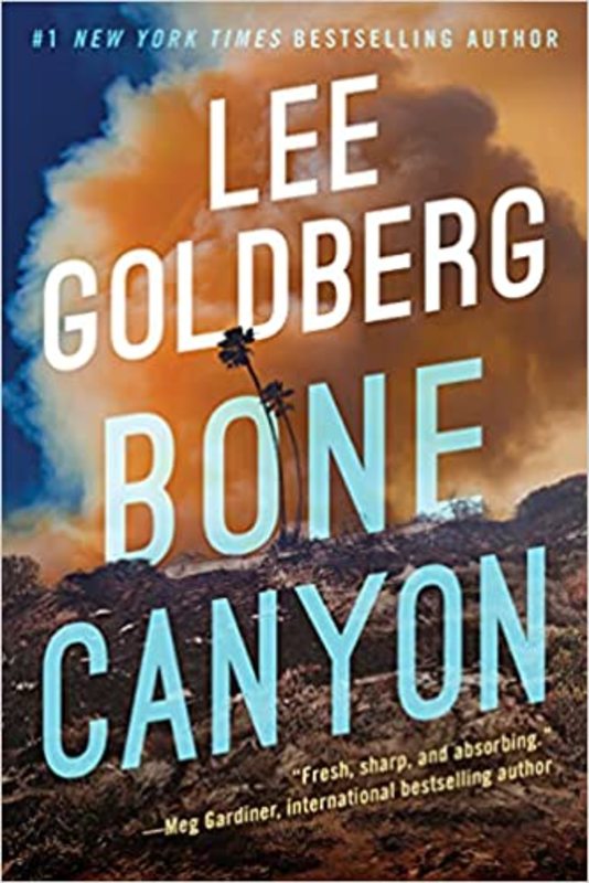 Book cover for "Bone Canyon" by Lee Goldberg