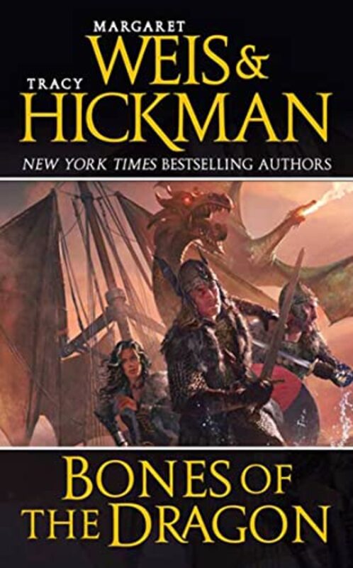 Book cover for "Bones of the Dragon" by Tracy Hickman