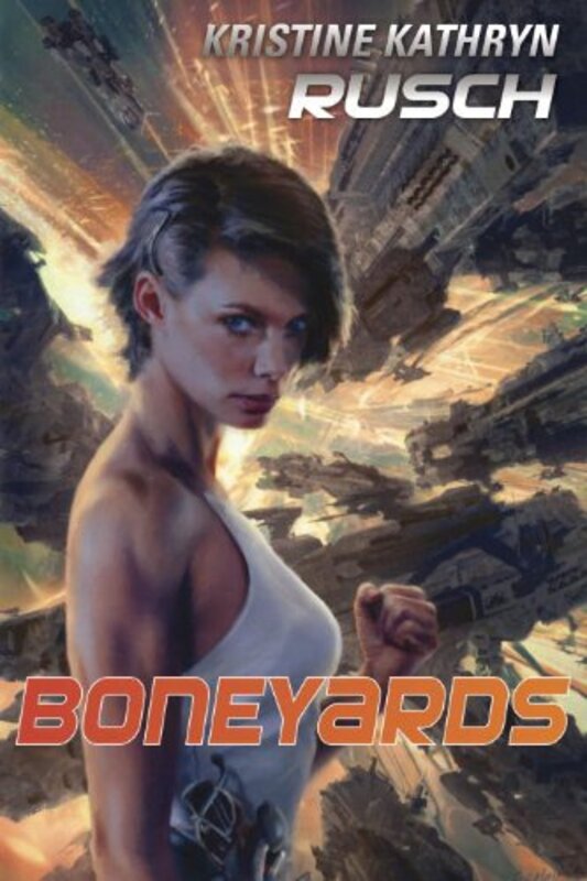 Book cover for "Boneyards" by Kristine Kathryn Rusch