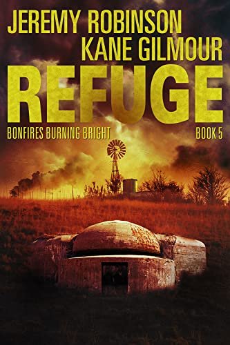 Book cover for "Bonfires Burning Bright" by Jeremy Robinson