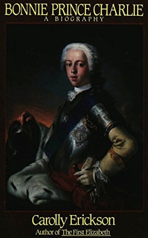Book cover for "Bonnie Prince Charlie" by Carolly Erickson