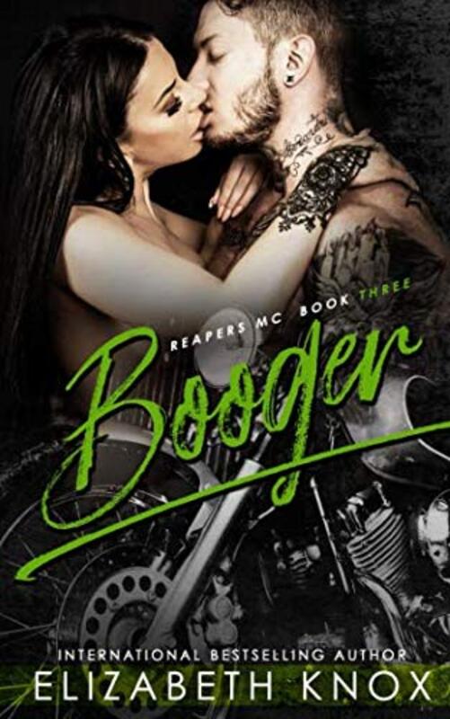 Book cover for "Booger" by Elizabeth Knox