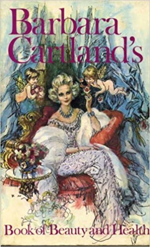 Book cover for "Book of Beauty and Health" by Barbara Cartland