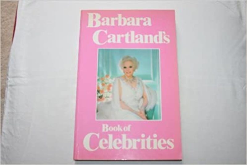 Book cover for "Book of Celebrities" by Barbara Cartland