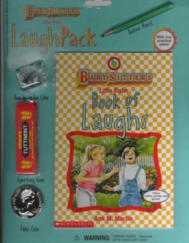 Book cover for "Book of Laughs" by Ann M Martin