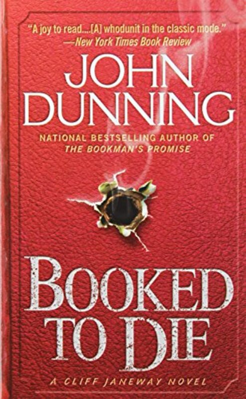Book cover for "Booked to Die" by John Dunning