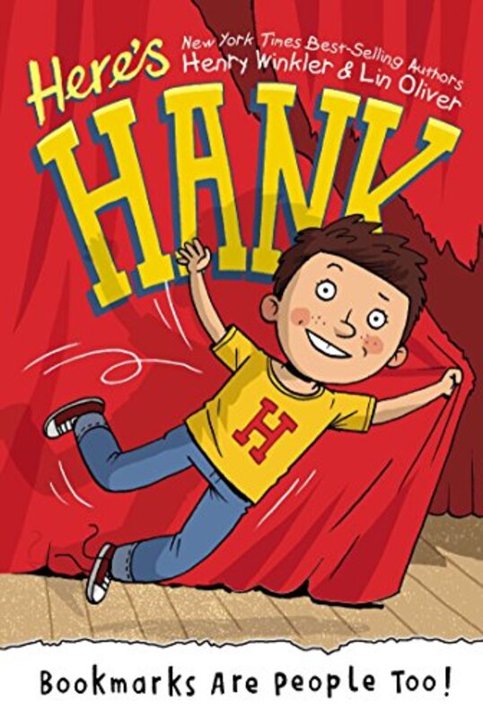 Book cover for "Bookmarks are People Too!" by Henry Winkler
