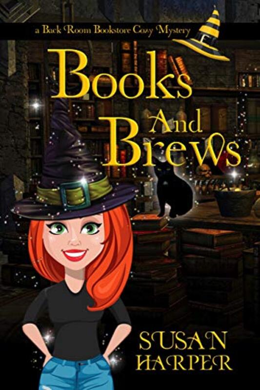 Book cover for "Books and Brews" by Susan Harper