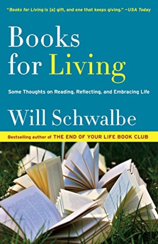 Book cover for "Books for Living" by Will Schwalbe