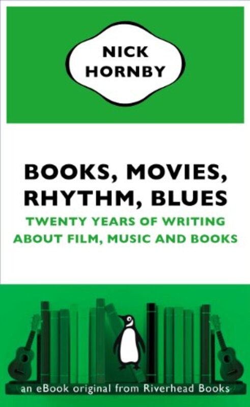 Book cover for "Books, Movies, Rhythm, Blues" by Nick Hornby