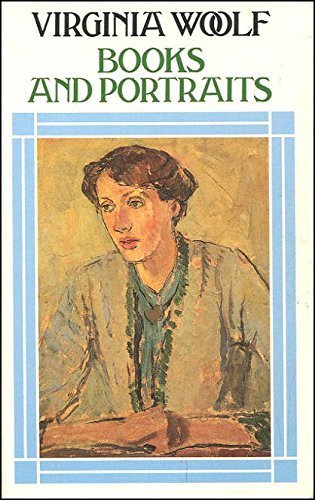 Book cover for "Books & Portraits" by Virginia Woolf