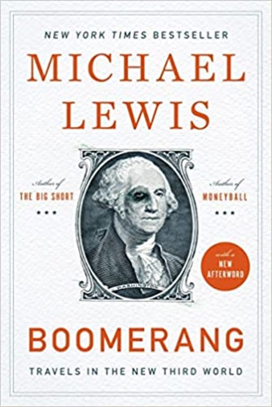 Book cover for "Boomerang" by Michael Lewis