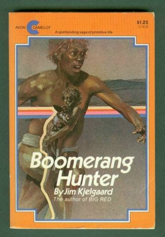 Book cover for "Boomerang Hunter" by Jim Kjelgaard