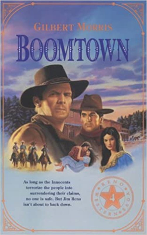 Book cover for "Boomtown" by Gilbert Morris