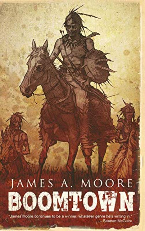 Book cover for "Boomtown" by James A Moore