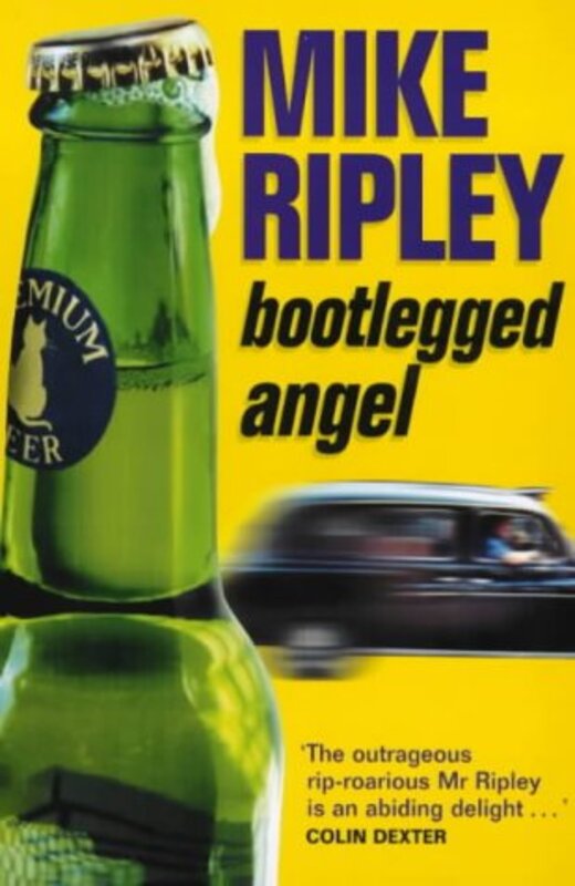 Book cover for "Bootlegged Angel" by Mike Ripley