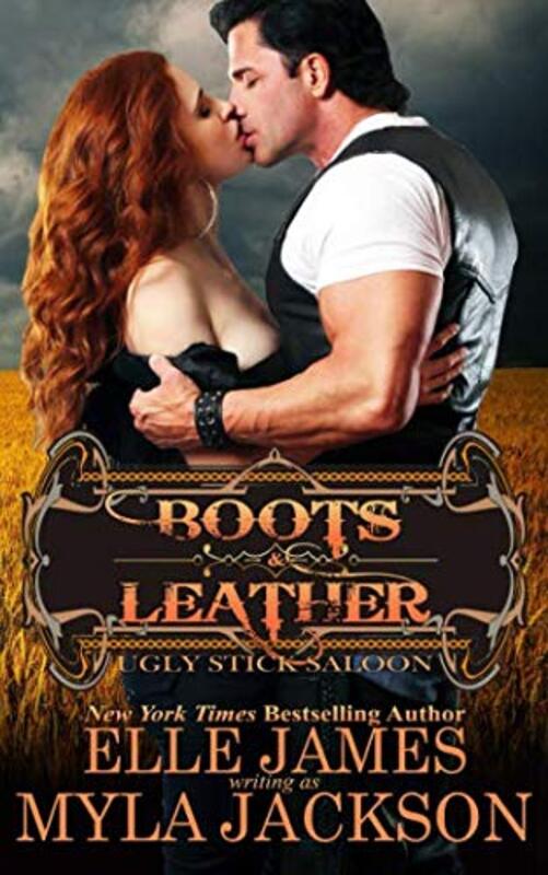 Book cover for "Boots and Leather" by Myla Jackson