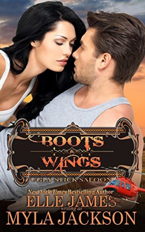 Book cover for "Boots and Wings" by Myla Jackson