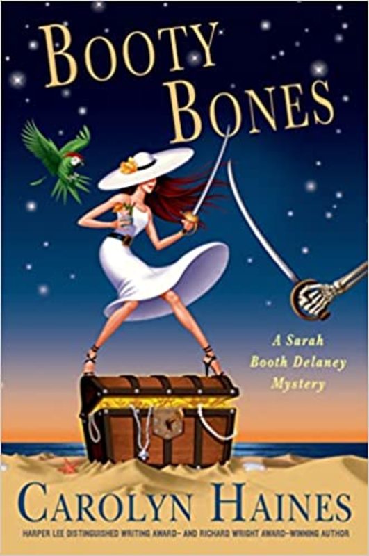 Book cover for "Booty Bones" by Carolyn Haines