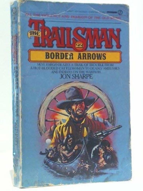 Book cover for "Border Arrows" by Jon Sharpe