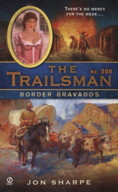 Book cover for "Border Bravados" by Jon Sharpe