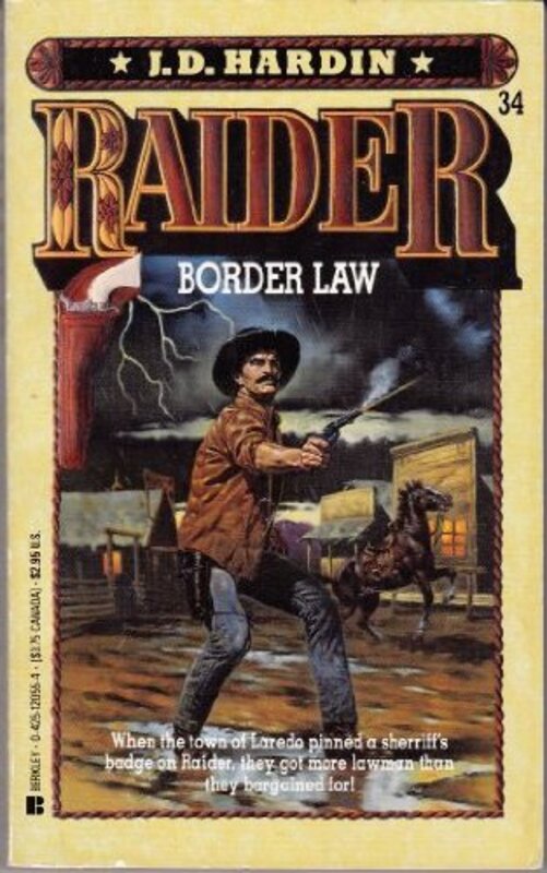 Book cover for "Border Law" by JD Hardin