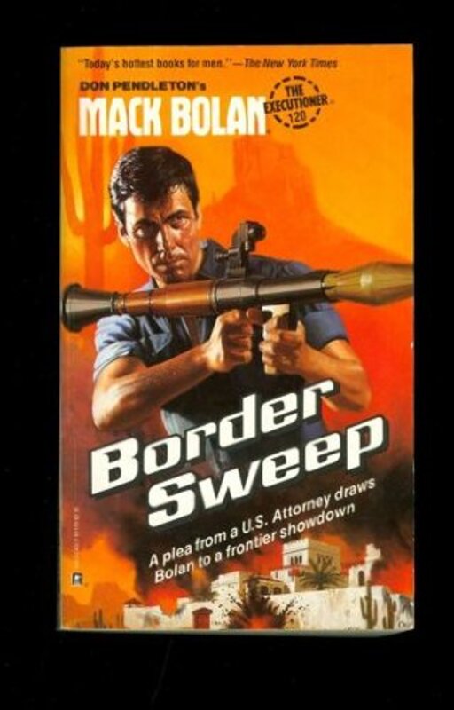 Book cover for "Border Sweep" by Don Pendleton