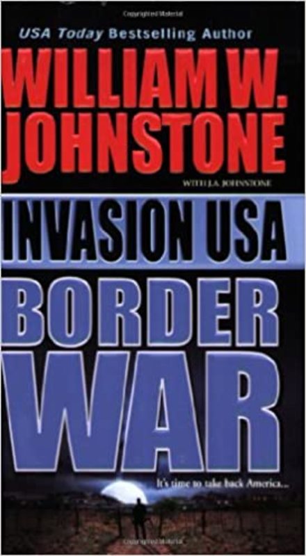 Book cover for "Border War" by J A Johnstone