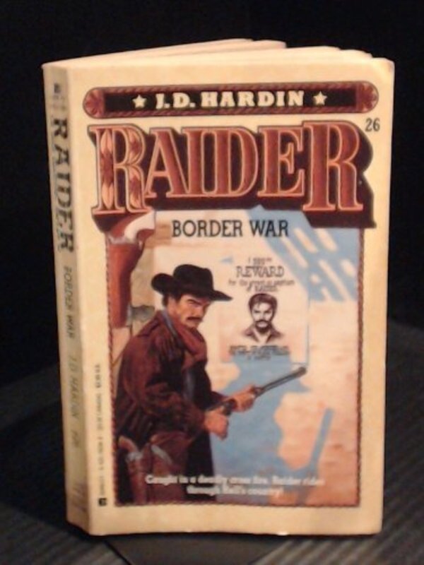Book cover for "Border War" by JD Hardin