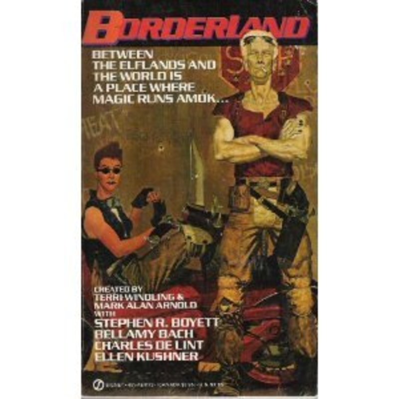Book cover for "Borderland" by Terri Windling