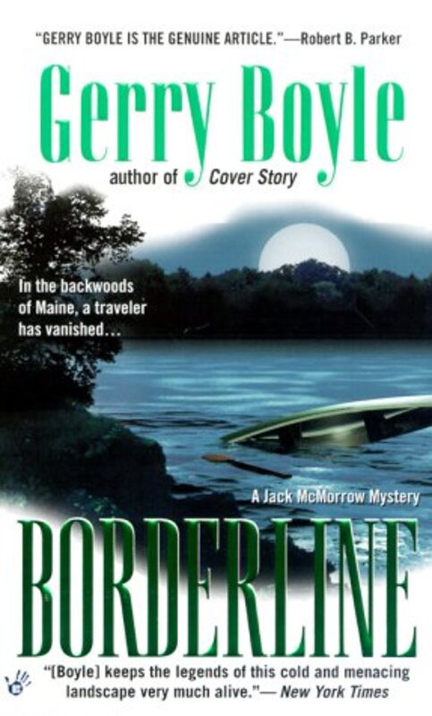Book cover for "Borderline" by Gerry Boyle