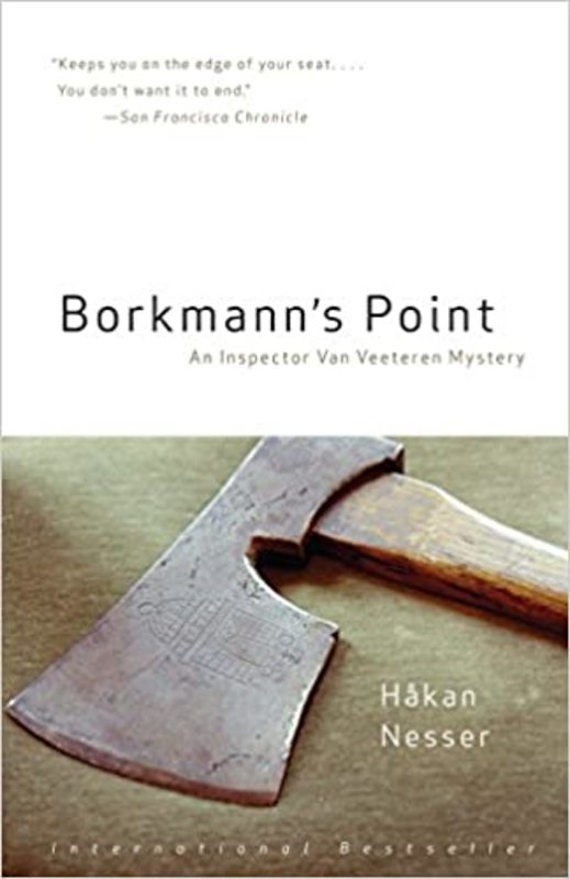 Book cover for "Borkmann's Point" by Håkan Nesser