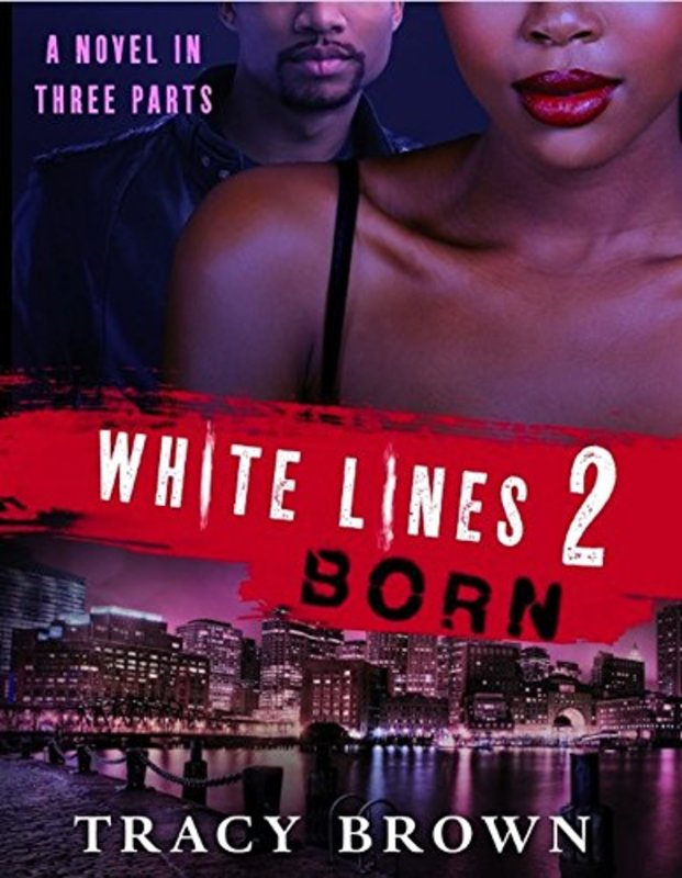Book cover for "Born" by Tracy Brown