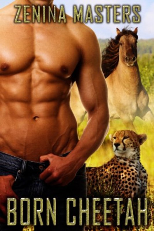 Book cover for "Born Cheetah" by Viola Grace