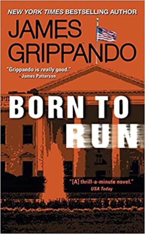 Book cover for "Born To Run" by James Grippando